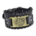 thumbnail image 1 of Pulsera de tótem vikingo Zulema de PU bronce, 1 of 8
