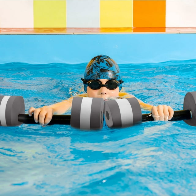 Swimming Dumbbells for Water Fitness and Aquatic Exercise Training