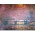 thumbnail image 2 of The Thames at Charing Cross, 1903, Scenic Stretched Canvas Wall Art by Claude Monet Sold by Art.Com, 2 of 5