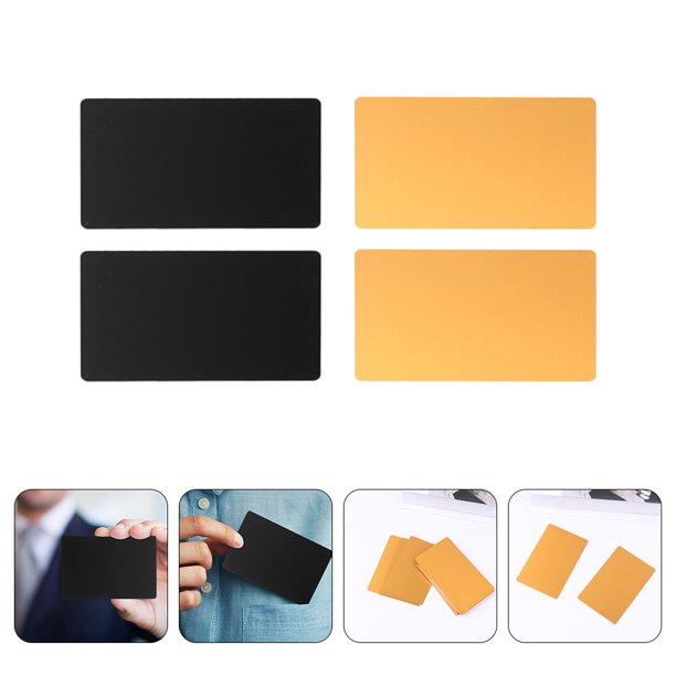 unbranded 100Ud Placas Metálicas De Para Grabado Tecnología Color Surtido Uso Profesional