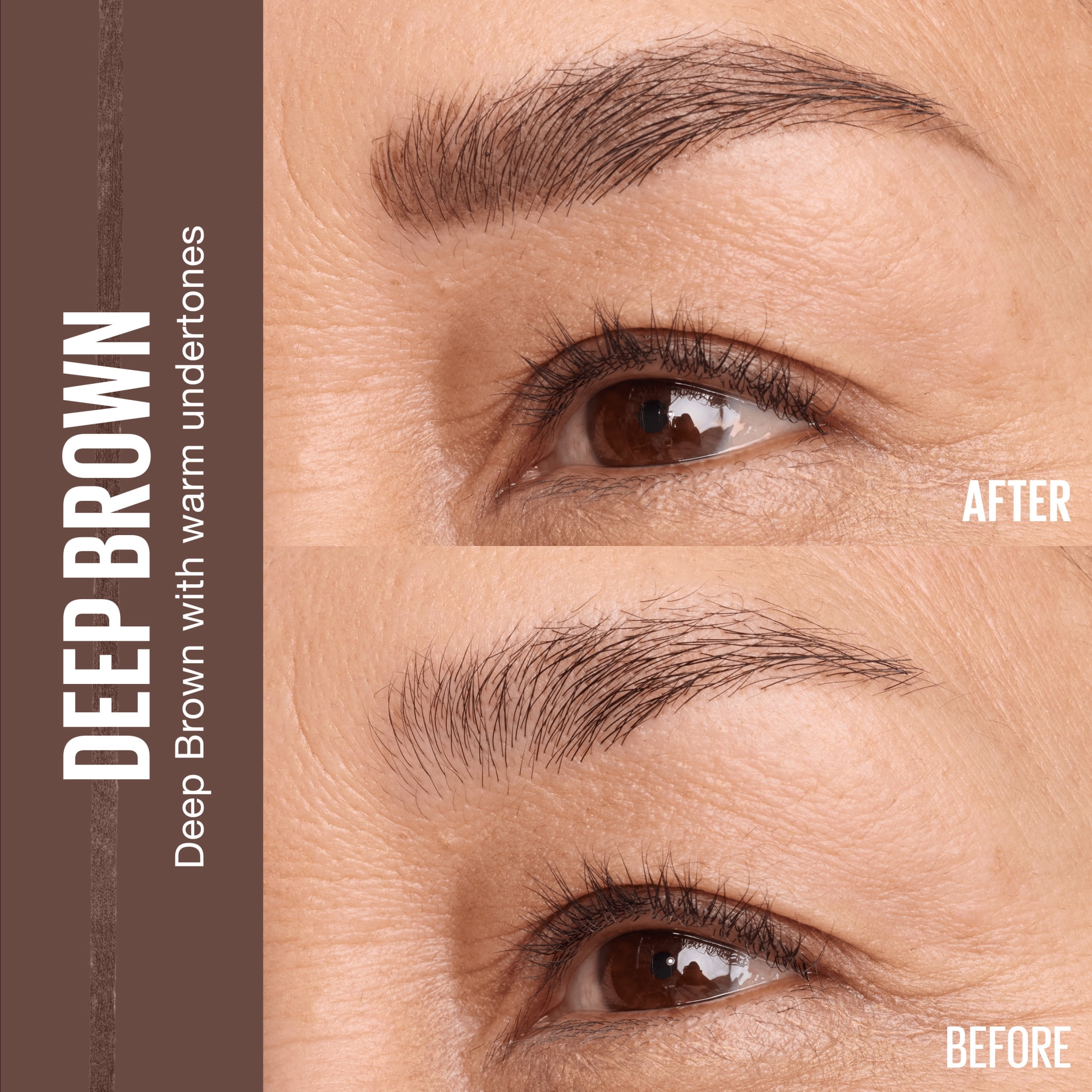 (6 pack) Maybelline Express Brow Ultra Slim Pencil Eyebrow Makeup, Deep Brown