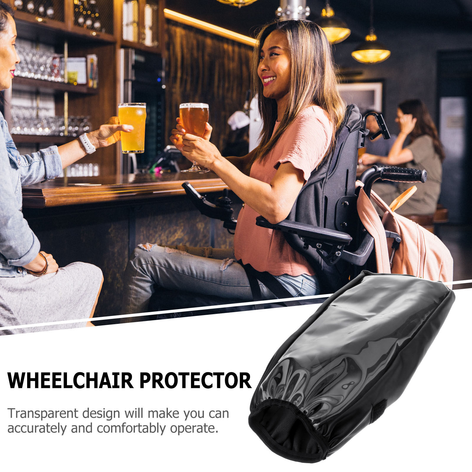 Waterproof Electric Wheelchair Control Panel Cover Power Chair ...