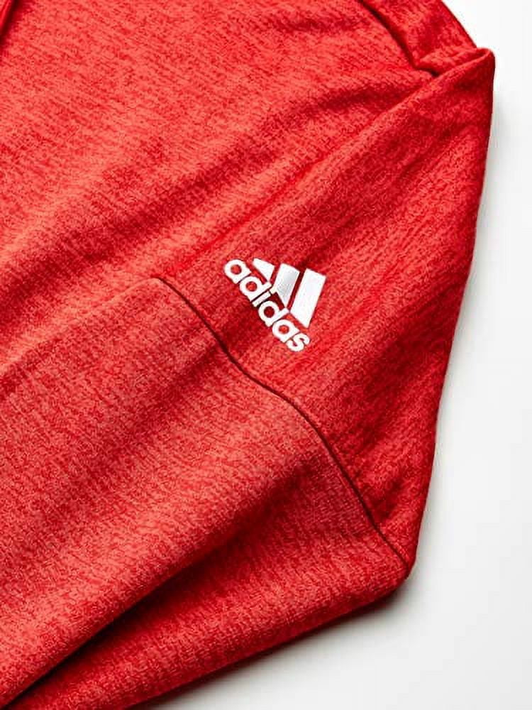 111C Adidas Men's Athletics Team Issue Pullover Power Red Melange XL