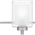 thumbnail image 3 of Quoizel Kolt 3-Light Brushed Nickel Vanity Light, 3 of 9