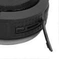 thumbnail image 2 of Enceinte Bluetooth C6 avec mousqueton à ventouse et mini caisson de basses étanche pour sports de plein air (gris foncé), 2 of 4
