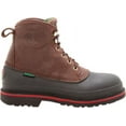 thumbnail image 2 of Men's Georgia Boot G66 6" MUDDOG Comfort Core Safety Toe Work Boot Chocolate Full Grain Leather 5 W, 2 of 7