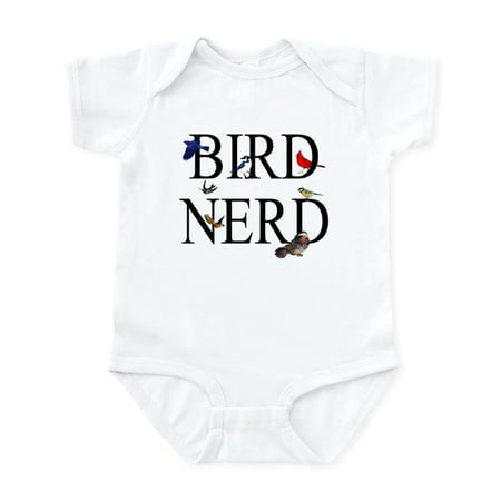 

CafePress - Bird Nerd Infant Bodysuit - Baby Light Bodysuit Size Newborn - 24 Months