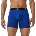 thumbnail image 3 of adidas Men's Stretch Cotton Boxer Briefs Underwear (3-Pack), 3 of 8
