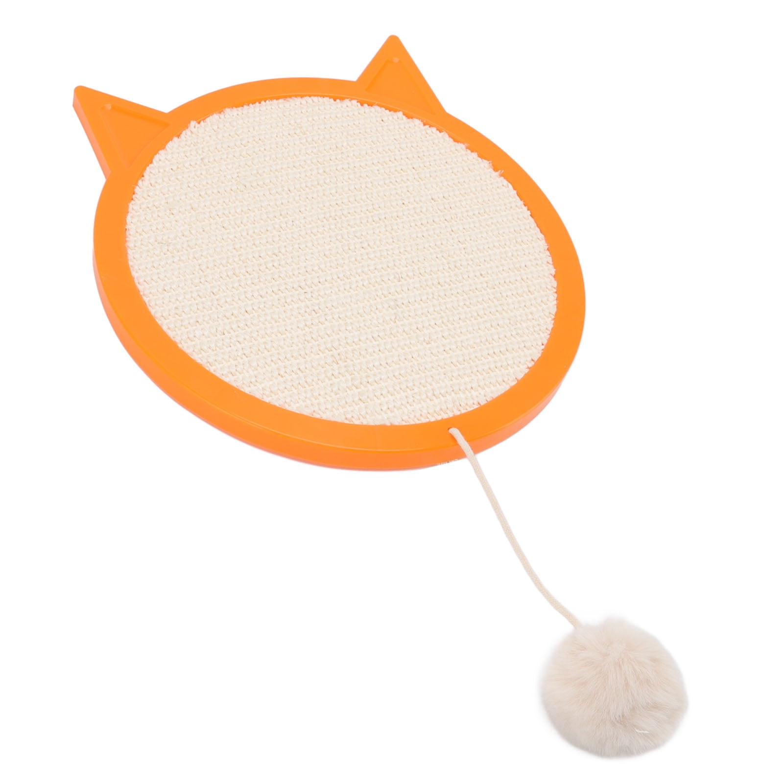 NFTIGB Cat Scratching Pad Sisal Scratcher Mat with Strong Suction Cups Decorative Furniture Protection for Home Type A, Light Brown, 12.6 inches / 32 cm