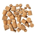 thumbnail image 1 of 100 Pcs Bouchon Rond Naturel pour Conserver le Goût avec Bouchon en Liège en Forme de Cône, 1 of 8