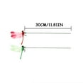 thumbnail image 3 of 100Fens 50PCS Dragonflies Garden Pole Decorative Garden Flowers Potted Ornaments, 3 of 5