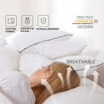 thumbnail image 4 of 100% Cotton Plush Soft White Goose Down & Feather Pillow, 4 of 7