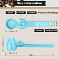 thumbnail image 5 of Coffee Scoop & Funnel for Reusable K Cup Refillable Pods – Slide Design Measuring Scooper with Funnel for Easy Coffee Refilling, 5 of 7