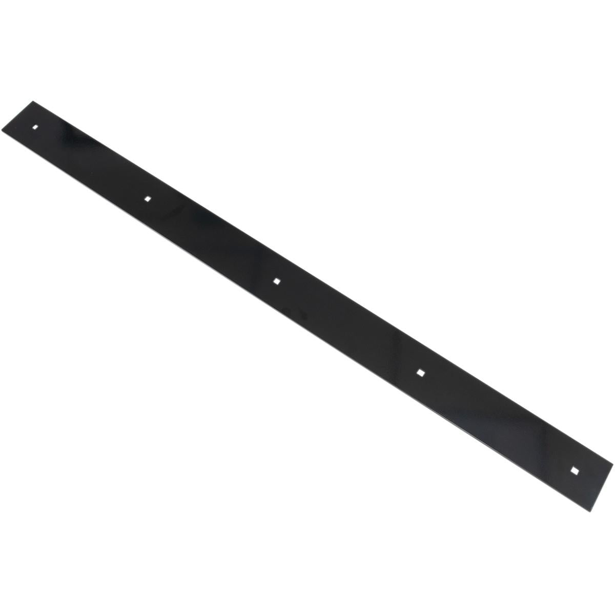 Matte Black 50in Moose Utility 4501-0780 Heavy-Duty Blade Steel Wear Bar