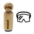 thumbnail image 1 of Skiing Mask Rubber Stamp for Scrapbooking Crafting Stamping - Large 1-1/4 Inch, 1 of 7