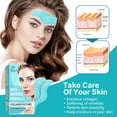 thumbnail image 5 of Forehead Wrinkle Patches, Face Wrinkle Patches, Smooth Forehead to Smooth Fine Lines & Wrinkles, 10PCS Natural Anti-Wrinkle Forehead Patches with Hydrolyzed Collagen for Women, Blue, 5 of 7