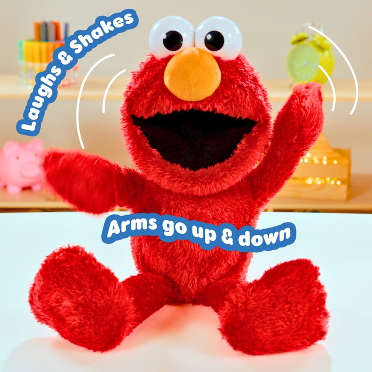 Sesame Street Tickle Me Elmo Giggle Max 18-Inch Interactive Plush