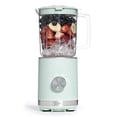 thumbnail image 1 of COCINA CON COLOR Licuadora de 300 vatios: potente control de 2 velocidades con pulso, cuchillas de acero inoxidable de 4 puntas, jarra de 25 oz (750 ml) y patas antideslizantes, salvia, 1 of 5