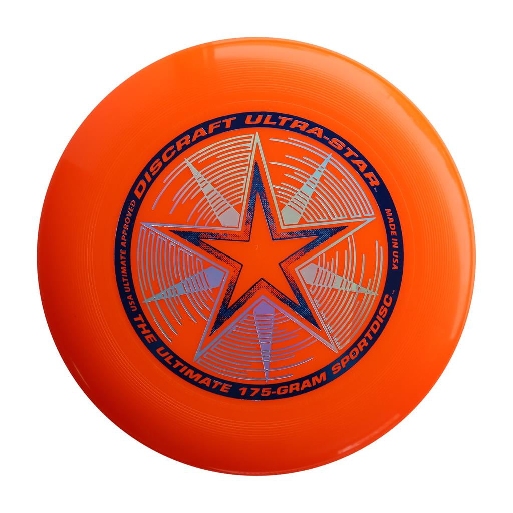 Yellow Discraft Ultra-Star 175g Ultimate Frisbee Disc