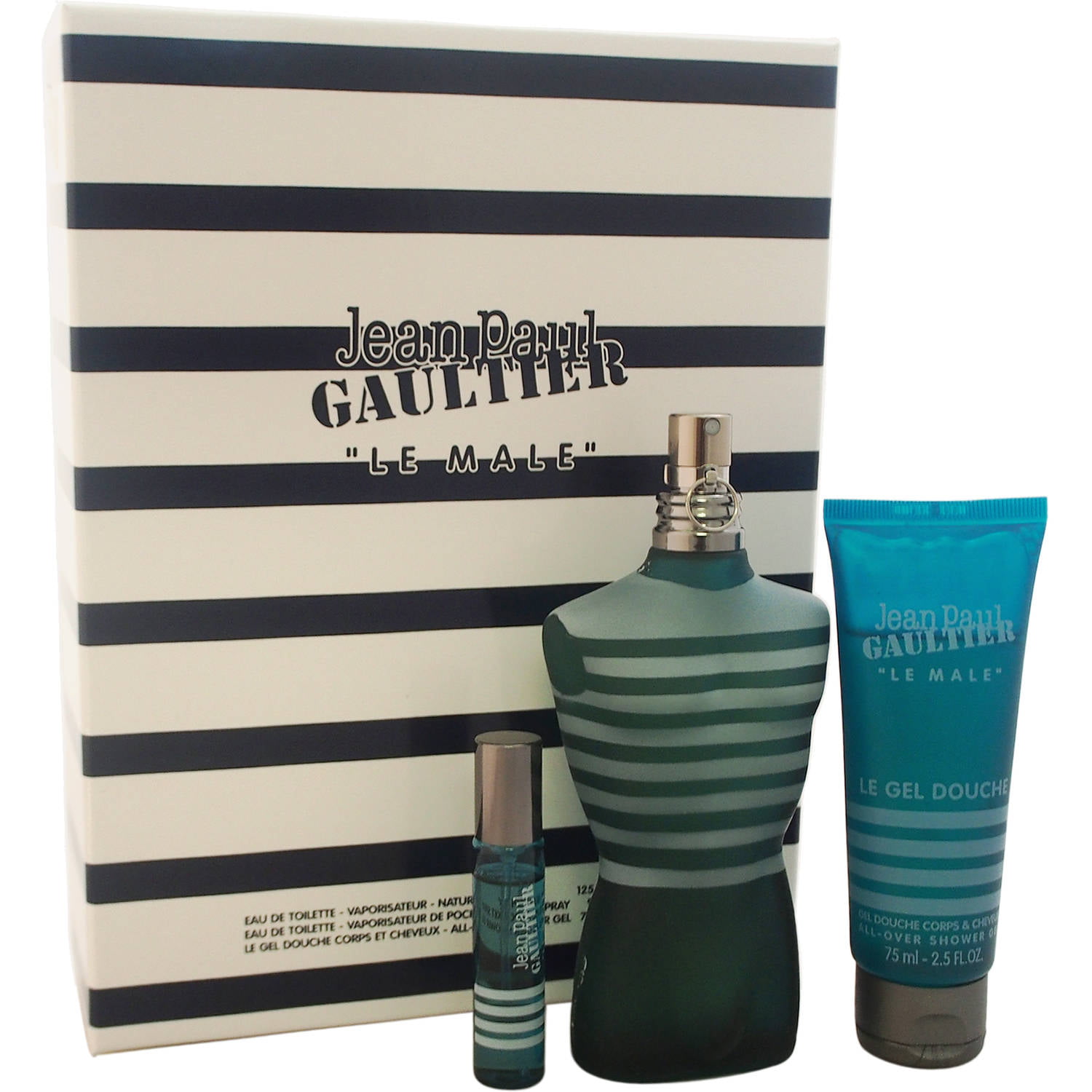 Jean Paul Gaultier Le Male Fragrance Gift Set, 3 pc - Walmart.com