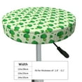 Broccoli 1 Bar Stool Covers, 1214 Inch Bar Stool Covers Round, Non