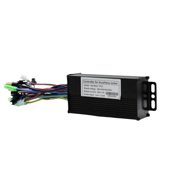 36V 48V 52V 60V 500W 22A Three Mode Brushless Controller with Speed Limit Line for Ebike Electric Scooter