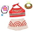 thumbnail image 3 of Disfraz de Moana de DISNEY, disfraz de niña, disfraz de Moana de la película de anime, disfraces de Halloween, regalos, vestido para niña, atuendo, 3 of 5