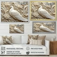 thumbnail image 4 of Designart "Innocent Ivory Dove" Dove Floater Framed Wall Art Prints, 4 of 5
