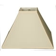 thumbnail image 1 of Royal Designs 12" Square Sharp Corner Lamp Shade Eggshell, 1 of 1