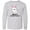AC-Heather Grey, variant on Inktastic Mimis Snuggle Bunny Easter Long Sleeve Youth T-Shirt