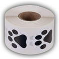 thumbnail image 2 of Pegatinas de animales con huellas de patas, huellas de perros para niños, fiestas, veterinarios, perreras y correo ER, 2 of 5