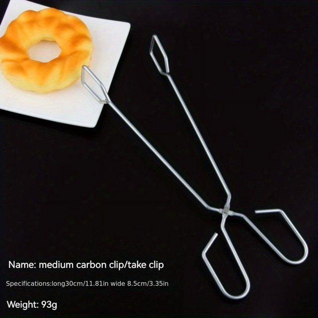 Barbecue Charcoal Clip, Aluminum Alloy Heat Resistant Charcoal Clip Fire Pliers, Outdoor Camping Barbecue Tools Accessories