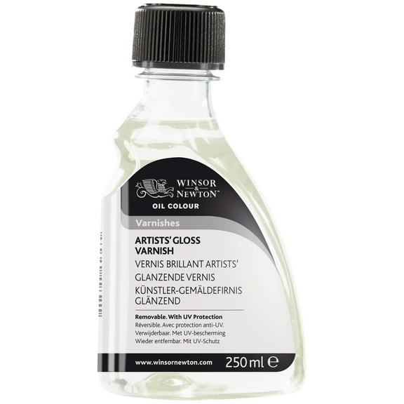 Winsor & Newton Artists' Liquid Gloss Varnish, 250ml