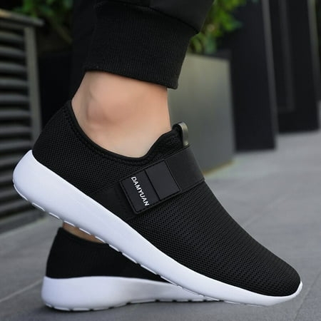 

Men‘s Fashion Mesh Breathable Sneakers Running Slip On Shoes-CH020