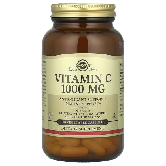 Vitamin C 1000 mg - 100 Vegetable Capsules