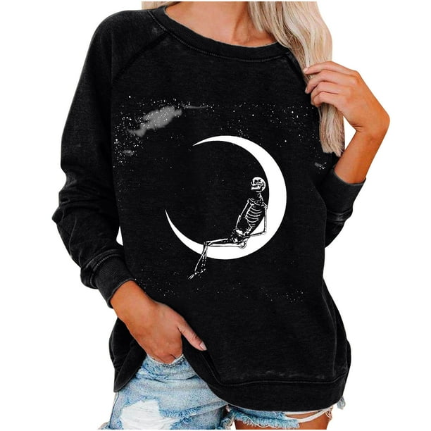 womens halloween crewneck