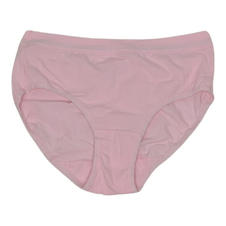 

Fruit of the Loom Panties Sz 6 Cotton Hi Waist Brief Pink Regular Size