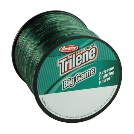 Berkley Trilene® Big Game™ Monofilament Fishing Line, Green, 30 lb Test Strength, 440 yd