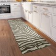 thumbnail image 5 of Addison Rugs Addison Indoor/ Outdoor Safari Zebra Animal Print Washable Area Rug 2'3" x 7'6" - Taupe, 5 of 5