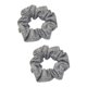 thumbnail image 5 of 2 piezas de coleteros de cabellero gris Colco Gomas para el pelo de algodón para mujer, 5 of 8