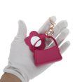 thumbnail image 5 of Unique Bargains 1 Pc Handbag Charms Keychains Durable Flower Mirror Bag Accessories Rose Red, 5 of 6