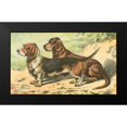 thumbnail image 2 of Unknown 18x12 Black Modern Framed Museum Art Print Titled - Mans Best Friend IX, 2 of 5