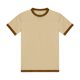 thumbnail image 4 of Camiseta informal de manga corta con cuello redondo y color liso para niños de 3 a 12 años, 4 of 9