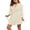 Light Beige, variant on Zeagoo Womens Knit Bathrobe Thin Robes Soft Cozy Sleepwear Lightweight Robe
