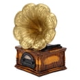 thumbnail image 2 of Hucha Europea Retro fuerte aplicabilidad adornos de fonógrafo Vintage para Decoración, 2 of 12