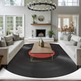 thumbnail image 3 of Vintage Record Large Area Rugs 5x8 ft |red Black Record Abstract Art Simple Washable Rug Non Slip Indoor Carpet Absorbent Floor Mat for Living Room Bedroom Dining Room, 3 of 9