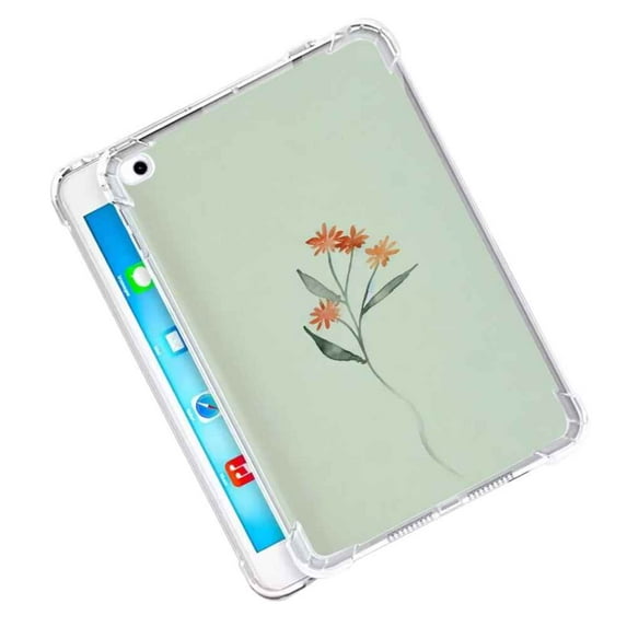 Compatible with iPad Pro 10.5 inch Phone Case, Minimalist-Watercolour-Flower-7 Case Silicone Protective for Teen Girl Boy Case for iPad Pro 10.5 inch