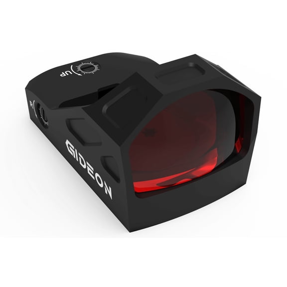 Gideon Optics Alphaa Reflex Sights, 3 MOA Green Dot Reticle, Black