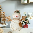 thumbnail image 4 of Nuevo producto navideño, gorro largo de tela estampada de vellón, gorro redondo, muñeco de nieve, decoración para fiesta navideña, liquidación., 4 of 6