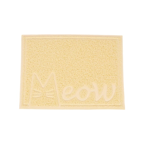 Cat Litter Mat Plastic Dual Layer Honeycomb Mesh Catches Litter for Cats and Small Dogs, Easy to Empty